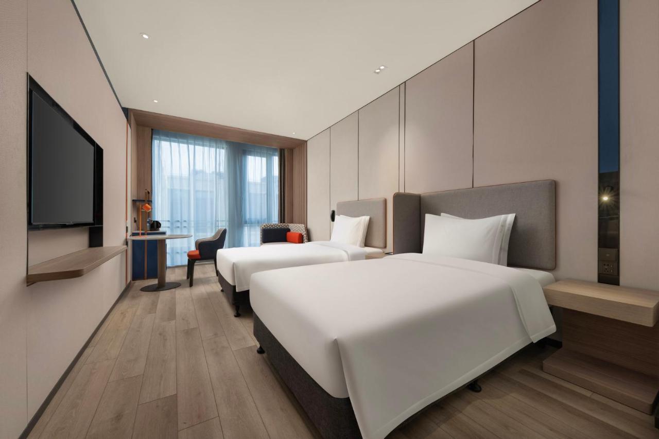 Holiday Inn Express Shanghai Pujiang By Ihg Xangai Exterior foto